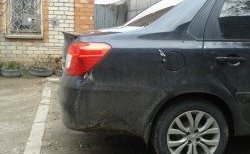 1 959 р. Лип спойлер K2 Datsun on-DO седан дорестайлинг (2014-2019) (Неокрашенный)  с доставкой в г. Майкоп. Увеличить фотографию 2