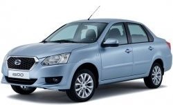 4 849 р. Бампер передний Стандартный Datsun on-DO седан дорестайлинг (2014-2019) (Окрашенный)  с доставкой в г. Майкоп. Увеличить фотографию 2