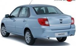 5 199 р. Бампер задний Стандартный Datsun on-DO седан дорестайлинг (2014-2019) (Неокрашенный без парктроника)  с доставкой в г. Майкоп. Увеличить фотографию 2