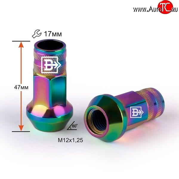 259 р. Колёсная гайка Вектор M12 1.25    с доставкой в г. Майкоп