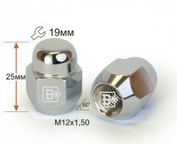 Колёсная гайка Вектор M12 1.5 
