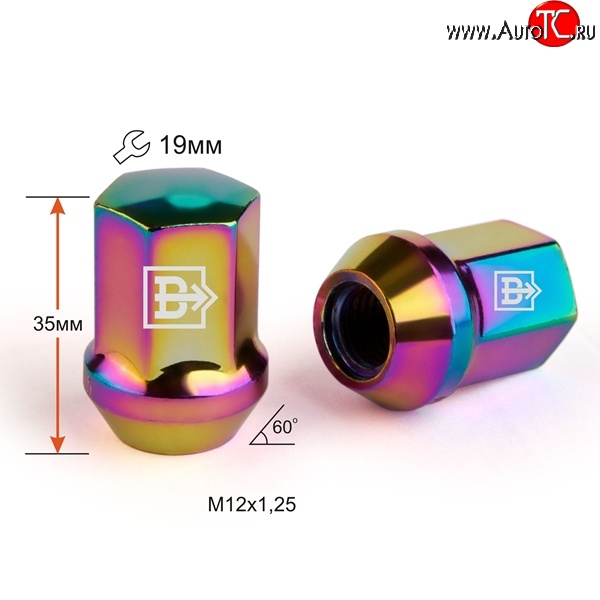 119 р. Колёсная гайка Вектор M12 1.25    с доставкой в г. Майкоп