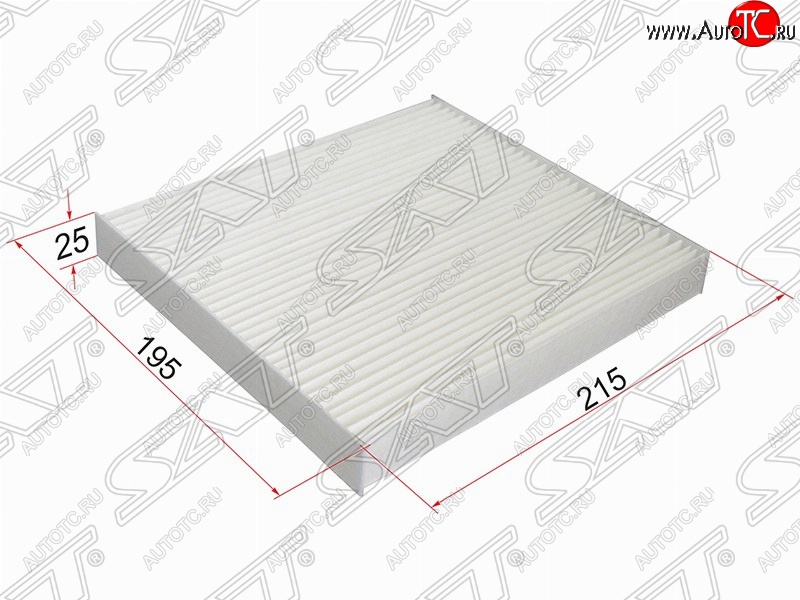275 р. Фильтр салонный SAT (215х195х25 mm)  Dodge Caliber (2006-2012), Jeep Compass  MK (2011-2015), Jeep Liberty  KK (2007-2013), Mazda 6 ( GG,  GG, GY,  GH) (2002-2012), Mazda Atenza ( GG) (2002-2012), Mazda CX-7  ER (2006-2012), Mazda Demio  2 DY (2002-2007)  с доставкой в г. Майкоп