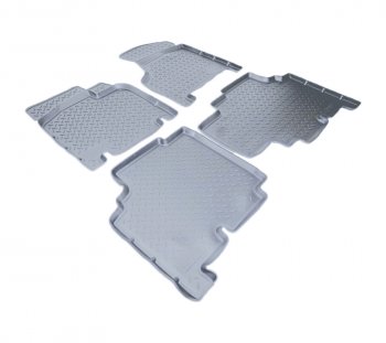 Коврики салона Norplast Unidec (Grand, 5 мест) Dodge Caravan (2000-2007) (Цвет: серый)