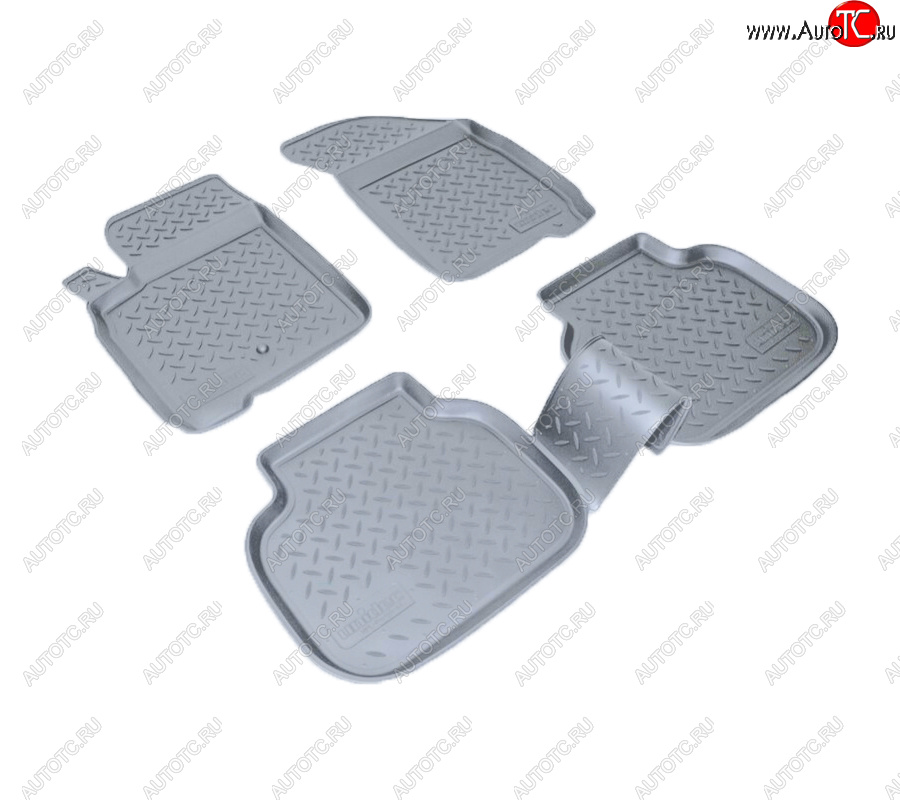 3 199 р. Коврики салона Norplast Unidec  Dodge Journey  JC (2007-2015), Fiat Freemont (2011-2016) (Цвет: серый)  с доставкой в г. Майкоп
