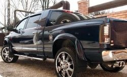 14 699 р. Накладки на колёсные арки FACTORY STYLE Dodge Ram DR, DH (2001-2008) (Неокрашенные)  с доставкой в г. Майкоп. Увеличить фотографию 2