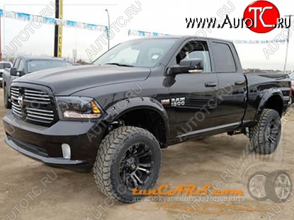 21 249 р. Накладки на колёсные арки BUSHWACKER DESIGN Dodge Ram DJ, DS (2008-2012) (Неокрашенные)  с доставкой в г. Майкоп
