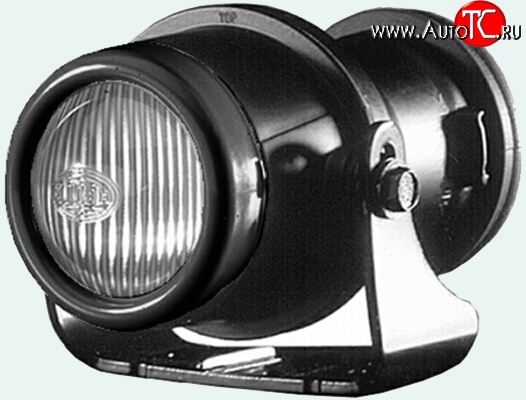 27 849 р. Универсальная противотуманная фара Hella Micro DE 1NL 008 090-017 с пыльником Porsche Cayenne 958 рестайлинг (2014-2018) (Без пыльника)  с доставкой в г. Майкоп