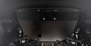 3 089 р. Защита картера двигателя и КПП Alfeco FAW Besturn X40 D181 (2016-2022) (Сталь 2 мм)  с доставкой в г. Майкоп. Увеличить фотографию 2