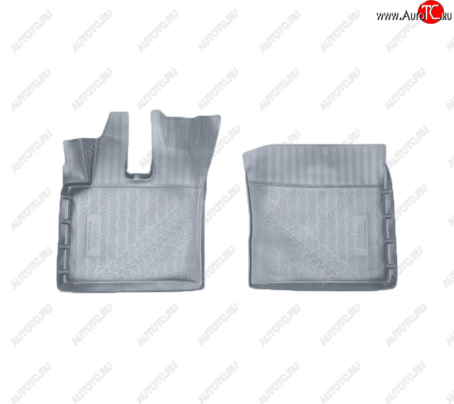 2 499 р. Коврики салона Norplast Unidec  FAW J6  (СА3250) (2013-2025) (Цвет: серый)  с доставкой в г. Майкоп