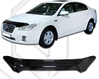 Дефлектор капота CA-Plastic FAW Besturn B50 рестайлинг (2012-2017)