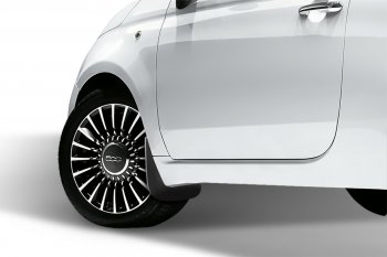 1 249 р. Брызговики передние Frosch Fiat 500 312,FF дорестайлинг хэтчбэк 3 дв. (2007-2015)  с доставкой в г. Майкоп. Увеличить фотографию 2