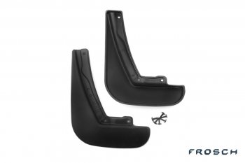 4 799 р. Передние брызговики Frosch Fiat 500 312,FF дорестайлинг хэтчбэк 3 дв. (2007-2015)  с доставкой в г. Майкоп. Увеличить фотографию 2