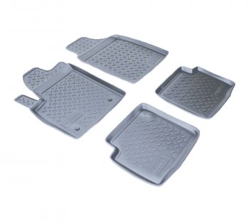 Коврики салона Norplast Unidec Fiat 500  312,FF (2007-2015) дорестайлинг хэтчбэк 3 дв. (Цвет: серый)