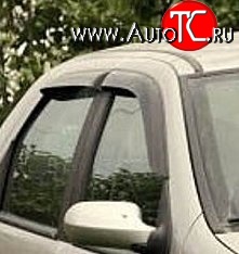 999 р. Комплект дефлекторов окон (ветровиков) 4 шт. Russtal Fiat Albea 170 седан (2002-2012)  с доставкой в г. Майкоп