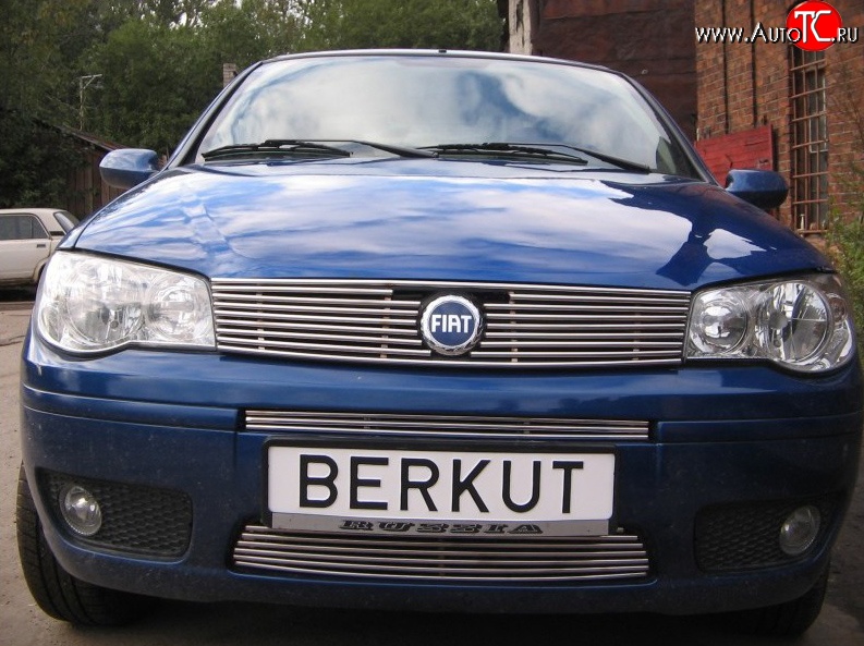 4 399 р. Декоративная вставка решетки радиатора Berkut Fiat Albea 170 седан (2002-2012)  с доставкой в г. Майкоп