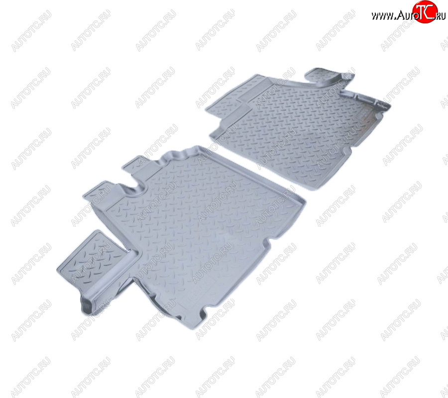 2 369 р. Коврики салона Norplast Unidec (3-хместный)  Fiat Ducato ( 230,  250,  290) (1994-2025) (Цвет: серый)  с доставкой в г. Майкоп