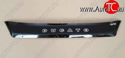 999 р. Дефлектор капота Russtal (короткий) Fiat Ducato 290 (2014-2025)  с доставкой в г. Майкоп
