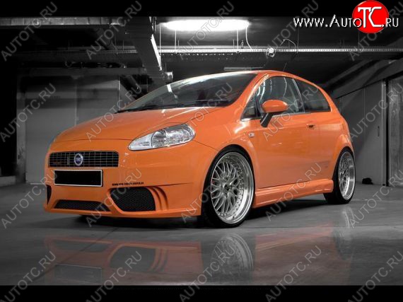 28 999 р. Передний бампер ST1 Fiat Grande Punto (2005-2012)  с доставкой в г. Майкоп