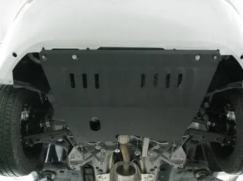 3 899 р. Защита картера двигателя и КПП (V-1,4) Alfeco Fiat Linea (2007-2016) (Сталь 2 мм)  с доставкой в г. Майкоп. Увеличить фотографию 2