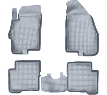 Коврики салона Norplast Unidec Fiat Linea (2007-2016) (Цвет: серый)