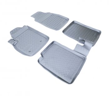 Коврики салона Norplast Unidec Fiat Panda  2 169 (2003-2011), Great Wall Peri (2007-2010) (Цвет: серый)