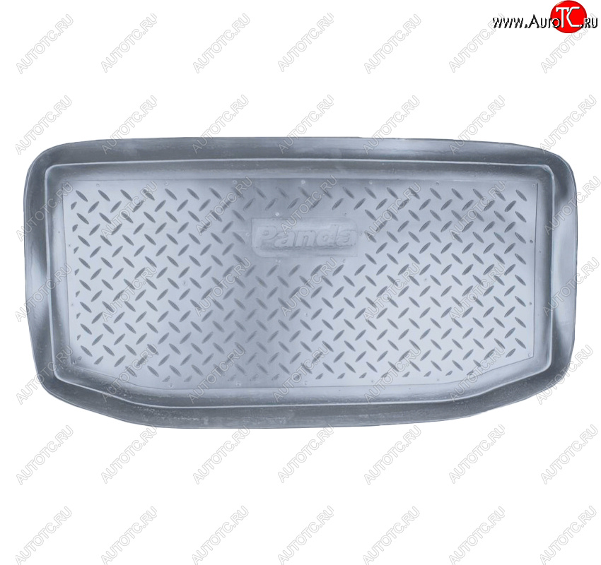 1 969 р. Коврик багажника Norplast Unidec  Fiat Panda  2 169 (2003-2011), Great Wall Peri (2007-2010) (Цвет: серый)  с доставкой в г. Майкоп
