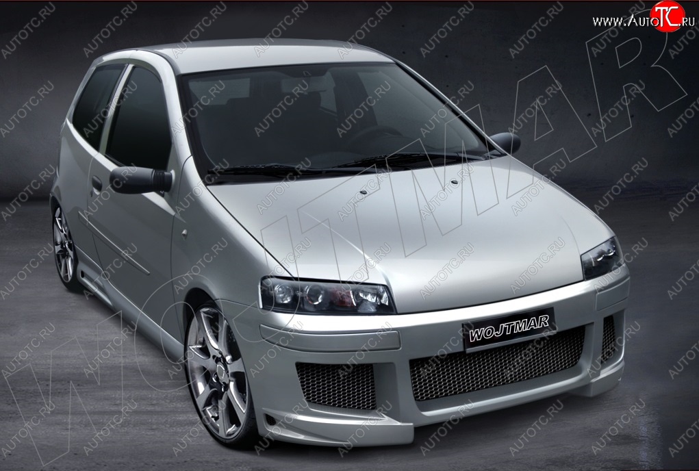 26 999 р. Передний бампер R1 Fiat Punto 188 хэтчбэк 5 дв. дорестайлинг (1999-2003)  с доставкой в г. Майкоп