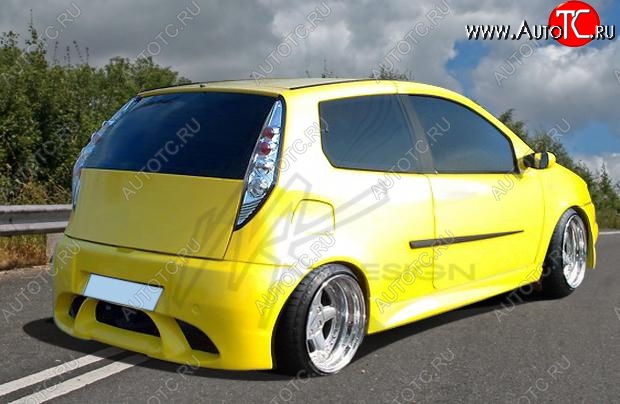 26 999 р. Задний бампер WK Fiat Punto 188 хэтчбэк 3 дв. рестайлинг (2003-2007)  с доставкой в г. Майкоп