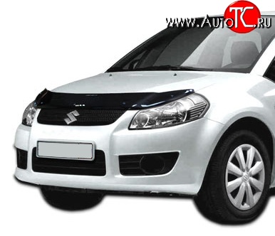 2 489 р. Дефлектор капота NovLine Fiat Sedici (2005-2014)  с доставкой в г. Майкоп