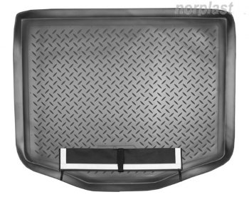 Коврик багажника Norplast Unidec Ford C-max  Mk1 (2007-2010) рестайлинг (Черный, с погрузочным ковриком (фартуком))