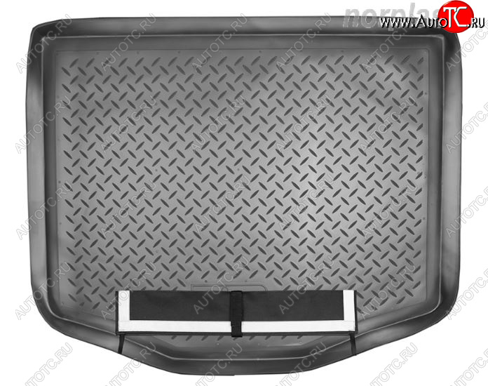 2 899 р. Коврик багажника Norplast Unidec  Ford C-max  Mk1 (2007-2010) рестайлинг (Черный, с погрузочным ковриком (фартуком))  с доставкой в г. Майкоп