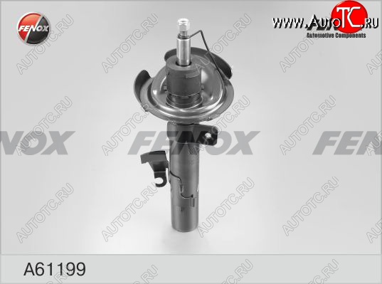 4 649 р. Правый амортизатор передний (газ/масло) (1.4-1.6) FENOX Mazda 3/Axela BK дорестайлинг седан (2003-2006)  с доставкой в г. Майкоп