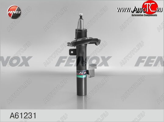 1 989 р. Правый амортизатор передний (газ/масло) (1.8-2.0) FENOX Volvo C30 хэтчбэк 3 дв.  дорестайлинг (2006-2009)  с доставкой в г. Майкоп