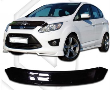 Дефлектор капота CA-Plastic Ford C-max Mk2 дорестайлинг (2010-2015)
