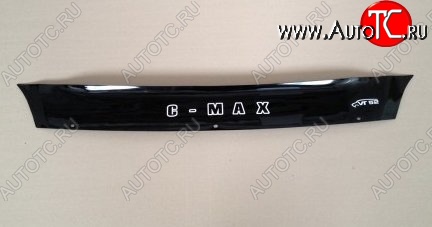 999 р. Дефлектор капота Russtal (короткий) Ford C-max Mk1 рестайлинг (2007-2010)  с доставкой в г. Майкоп