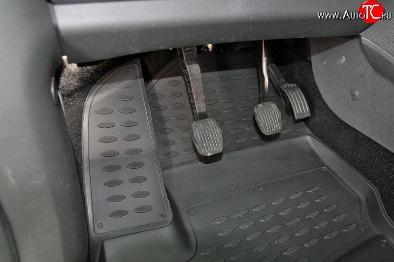 2 999 р. Коврики в салон Element 4 шт. (полиуретан) Ford C-max Mk1 рестайлинг (2007-2010)  с доставкой в г. Майкоп