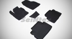 Износостойкие коврики в салон с высоким бортом SeiNtex Premium 4 шт. (резина) Ford C-max  Mk1 (2007-2010) рестайлинг