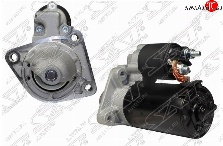5 899 р. Стартер SAT (1.4/1.6, 12V 1.4кBT, HWDA/HWDB/SHDA Z=10) Ford Focus 2 седан рестайлинг (2007-2011)  с доставкой в г. Майкоп