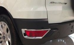 2 849 р. Накладки на задние отражатели СТ Ford EcoSport дорестайлинг (2013-2019)  с доставкой в г. Майкоп. Увеличить фотографию 2