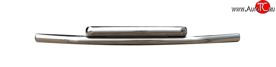 18 399 р. Защита переднего бампера (2 трубыØ76 и 63 мм, нержавейка) Russtal Ford EcoSport дорестайлинг (2013-2019)  с доставкой в г. Майкоп