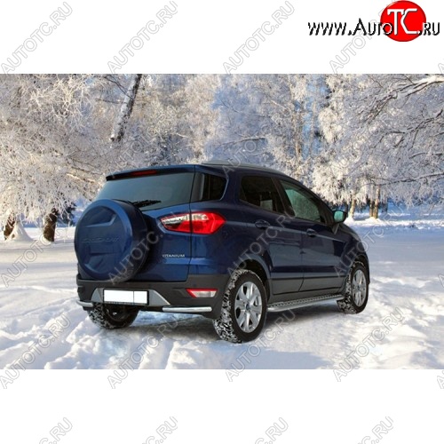 8 819 р. Защита заднего бампера уголки d42 Souz-96 Ford EcoSport дорестайлинг (2013-2019)  с доставкой в г. Майкоп