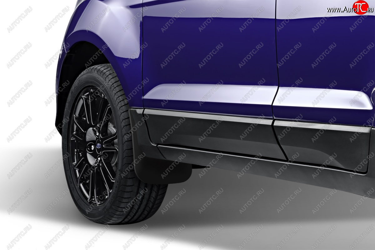 2 699 р. Брызговики Frosch (optimum, в коробке) Ford EcoSport B515 рестайлинг (2017-2019) (Передние)  с доставкой в г. Майкоп