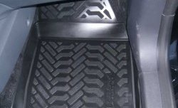 1 579 р. Коврики в салон Aileron (полиуретан)  Ford EcoSport (2013-2019) дорестайлинг  с доставкой в г. Майкоп. Увеличить фотографию 2