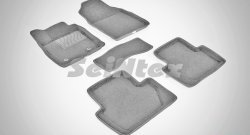 Износостойкие коврики в салон 3D FORD ECOSPORT серые (компл) Ford EcoSport (2013-2019) дорестайлинг