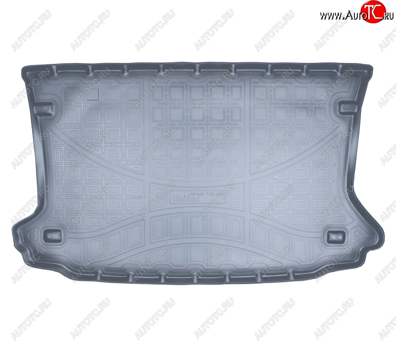 2 079 р. Коврик багажника Norplast Unidec  Ford EcoSport (2013-2019) дорестайлинг (Цвет: серый)  с доставкой в г. Майкоп