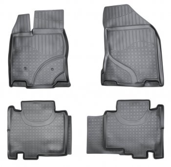 Комплект ковриков в салон Norplast Unidec Ford Edge CD539 дорестайлинг (2015-2018)