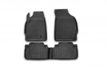 Комплект ковриков салона Element (полиуретан, чёрные) Element Ford Escape 2 (2008-2012)