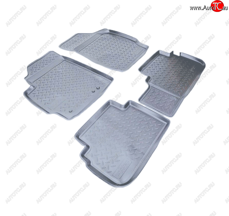 3 069 р. Коврики салона Norplast Unidec  Ford Escape  2 (2008-2012) (Цвет: серый)  с доставкой в г. Майкоп
