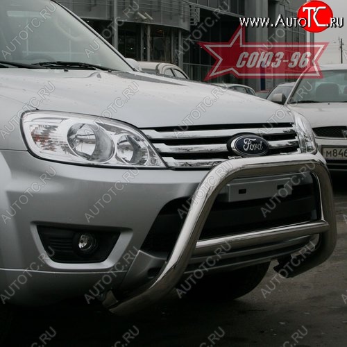 18 269 р. Защита переднего бампера Souz-96 (d76) Ford Escape 2 (2008-2012)  с доставкой в г. Майкоп